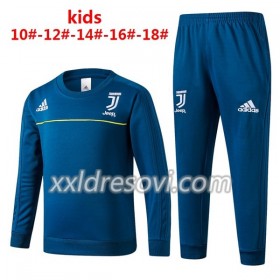 Dječji Juventus Komplet Sweatshirts 2017-18 Plava